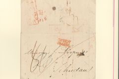Einfacher Grenzfrankobrief 1836