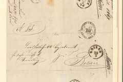 Gebührenfreier Ex-Offo-Brief 1867